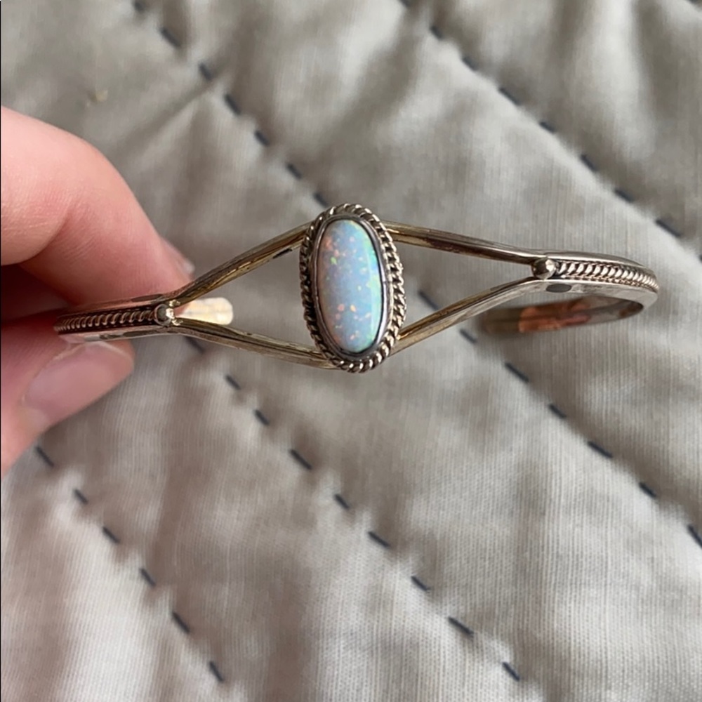 Opal Adjustable Bangle